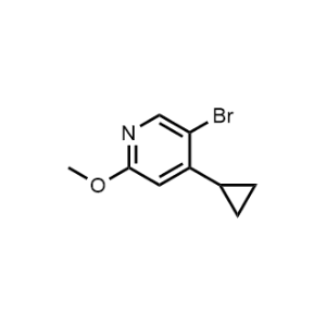 5-Bromo-4-cyclopropyl-2-methoxypyridine|CS-1363700