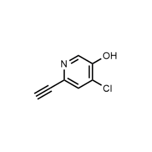 4-Chloro-6-ethynylpyridin-3-ol|CS-1363716