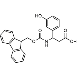 3-((((9H-Fluoren-9-yl)methoxy)carbonyl)amino)-3-(3-hydroxyphenyl)propanoic acid|CS-1363948
