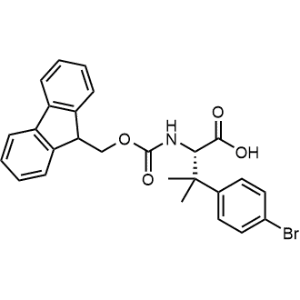 (S)-2-((((9H-Fluoren-9-yl)methoxy)carbonyl)amino)-3-(4-bromophenyl)-3-methylbutanoic acid|CS-1363990