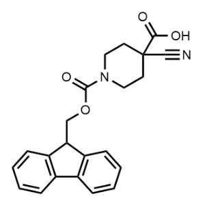 1-(((9H-Fluoren-9-yl)methoxy)carbonyl)-4-cyanopiperidine-4-carboxylic acid|CS-1363998