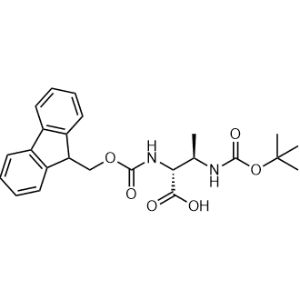 (2R,3R)-2-((((9H-Fluoren-9-yl)methoxy)carbonyl)amino)-3-((tert-butoxycarbonyl)amino)butanoic acid|CS-1364012