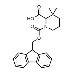 1-(((9H-Fluoren-9-yl)methoxy)carbonyl)-3,3-dimethylpiperidine-2-carboxylic acid|CS-1364028