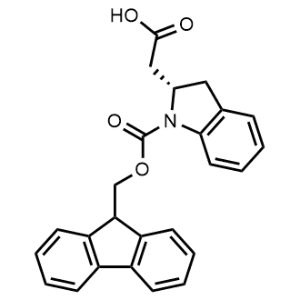 (S)-2-(1-(((9H-Fluoren-9-yl)methoxy)carbonyl)indolin-2-yl)acetic acid|CS-1364037