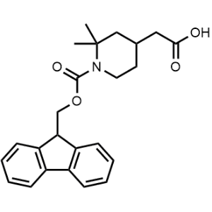 2-(1-(((9H-Fluoren-9-yl)methoxy)carbonyl)-2,2-dimethylpiperidin-4-yl)acetic acid|CS-1364053