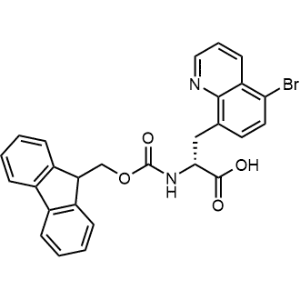 (R)-2-((((9H-Fluoren-9-yl)methoxy)carbonyl)amino)-3-(5-bromoquinolin-8-yl)propanoic acid|CS-1364057