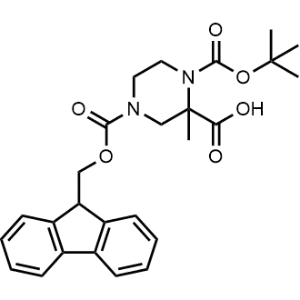 4-(((9H-Fluoren-9-yl)methoxy)carbonyl)-1-(tert-butoxycarbonyl)-2-methylpiperazine-2-carboxylic acid|CS-1364062