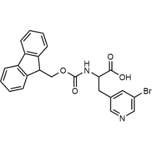 2-((((9H-Fluoren-9-yl)methoxy)carbonyl)amino)-3-(5-bromopyridin-3-yl)propanoic acid|CS-1364065