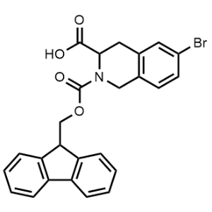 2-(((9H-Fluoren-9-yl)methoxy)carbonyl)-6-bromo-1,2,3,4-tetrahydroisoquinoline-3-carboxylic acid|CS-1364092