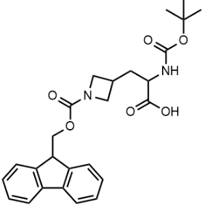 3-(1-(((9H-Fluoren-9-yl)methoxy)carbonyl)azetidin-3-yl)-2-((tert-butoxycarbonyl)amino)propanoic acid|CS-1364095