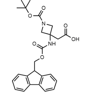 2-(3-((((9H-Fluoren-9-yl)methoxy)carbonyl)amino)-1-(tert-butoxycarbonyl)azetidin-3-yl)acetic acid|CS-1364125