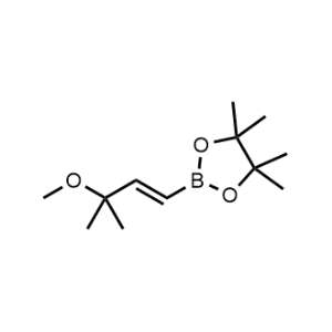 (E)-2-(3-Methoxy-3-methylbut-1-en-1-yl)-4,4,5,5-tetramethyl-1,3,2-dioxaborolane|CS-1364266