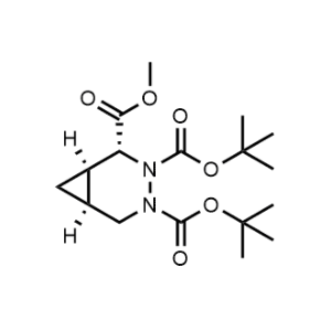 rel-3,4-Di-tert-butyl 2-methyl (1R,2R,6S)-3,4-diazabicyclo[4.1.0]heptane-2,3,4-tricarboxylate|CS-1364278