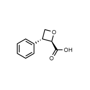rel-(2R,3R)-3-Phenyloxetane-2-carboxylic acid|CS-1364291