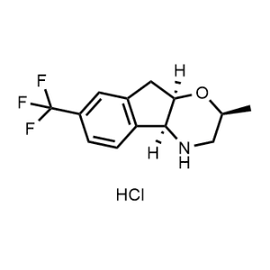 (2S,4aS,9aR)-2-Methyl-7-(trifluoromethyl)-2,3,4,4a,9,9a-hexahydroindeno[2,1-b][1,4]oxazine hydrochloride|CS-1364302