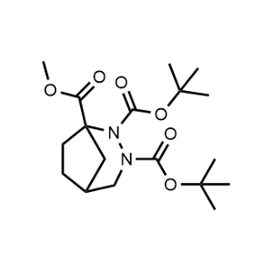 2,3-Di-tert-butyl 1-methyl 2,3-diazabicyclo[3.2.1]octane-1,2,3-tricarboxylate|CS-1364314