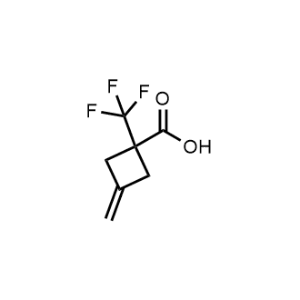 3-Methylene-1-(trifluoromethyl)cyclobutane-1-carboxylic acid|CS-1364420