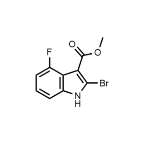 Methyl 2-bromo-4-fluoro-1H-indole-3-carboxylate|CS-1364426