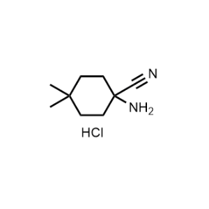1-Amino-4,4-dimethylcyclohexane-1-carbonitrile hydrochloride|CS-1364430