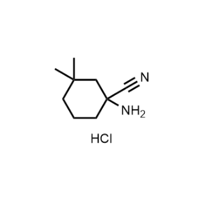1-Amino-3,3-dimethylcyclohexane-1-carbonitrile hydrochloride|CS-1364433