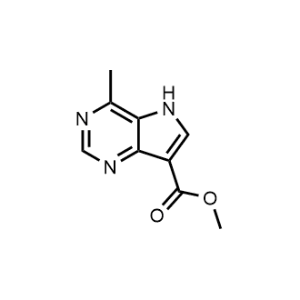 Methyl 4-methyl-5H-pyrrolo[3,2-d]pyrimidine-7-carboxylate|CS-1364434