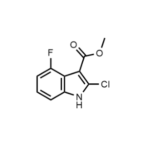 Methyl 2-chloro-4-fluoro-1H-indole-3-carboxylate|CS-1364438