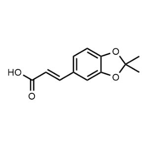 (E)-3-(2,2-Dimethylbenzo[d][1,3]dioxol-5-yl)acrylic acid|CS-1364458