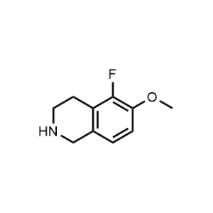 5-Fluoro-6-methoxy-1,2,3,4-tetrahydroisoquinoline|CS-1364495