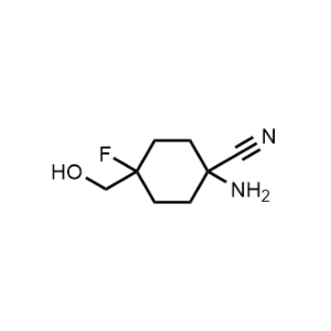 1-Amino-4-fluoro-4-(hydroxymethyl)cyclohexane-1-carbonitrile|CS-1364508