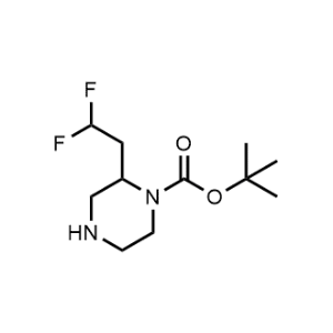 tert-Butyl 2-(2,2-difluoroethyl)piperazine-1-carboxylate|CS-1364523