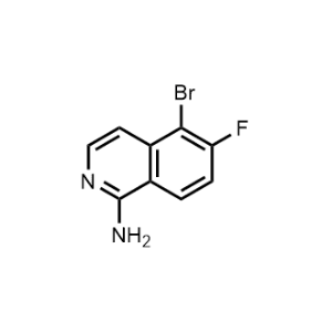 5-Bromo-6-fluoroisoquinolin-1-amine|CS-1364616