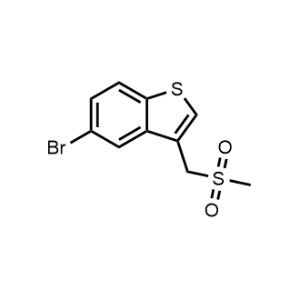 5-Bromo-3-((methylsulfonyl)methyl)benzo[b]thiophene|CS-1364632