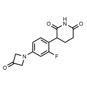 3-(2-Fluoro-4-(3-oxoazetidin-1-yl)phenyl)piperidine-2,6-dione|CS-1364672