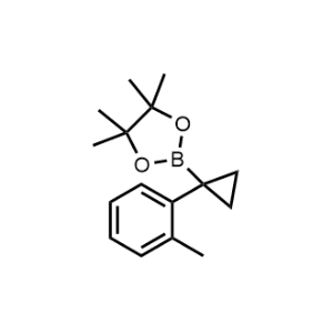 4,4,5,5-Tetramethyl-2-(1-(o-tolyl)cyclopropyl)-1,3,2-dioxaborolane|CS-1364696