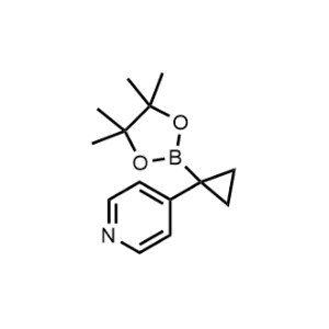 4-(1-(4,4,5,5-Tetramethyl-1,3,2-dioxaborolan-2-yl)cyclopropyl)pyridine|CS-1364697