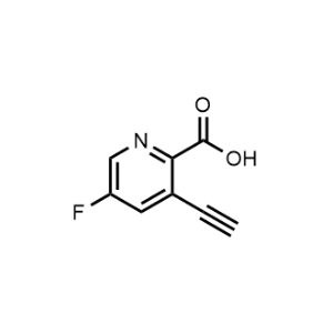 3-Ethynyl-5-fluoropicolinic acid|CS-1364705