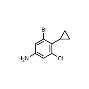 3-Bromo-5-chloro-4-cyclopropylaniline|CS-1364707