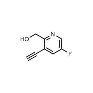 (3-Ethynyl-5-fluoropyridin-2-yl)methanol|CS-1364718