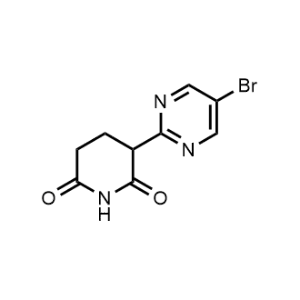 3-(5-Bromopyrimidin-2-yl)piperidine-2,6-dione|CS-1364730