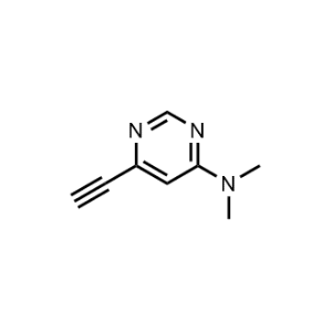 6-Ethynyl-N,N-dimethylpyrimidin-4-amine|CS-1364746