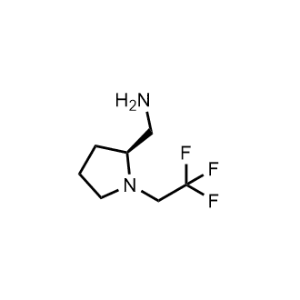 (S)-(1-(2,2,2-Trifluoroethyl)pyrrolidin-2-yl)methanamine|CS-1364747
