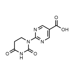 2-(2,4-Dioxotetrahydropyrimidin-1(2H)-yl)pyrimidine-5-carboxylic acid|CS-1364758
