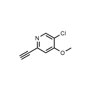 5-Chloro-2-ethynyl-4-methoxypyridine|CS-1364776