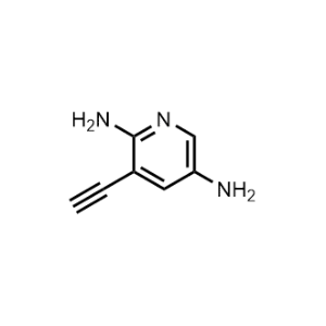 3-Ethynylpyridine-2,5-diamine|CS-1364777