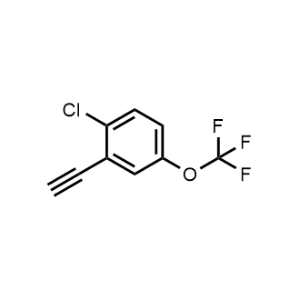 1-Chloro-2-ethynyl-4-(trifluoromethoxy)benzene|CS-1364784