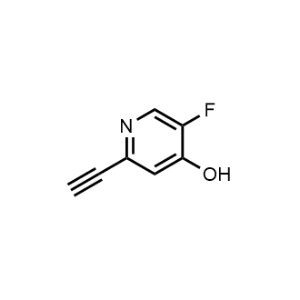 2-Ethynyl-5-fluoropyridin-4-ol|CS-1364802