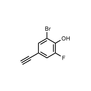 2-Bromo-4-ethynyl-6-fluorophenol|CS-1364848