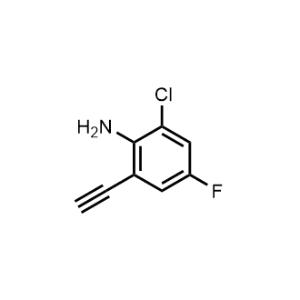2-Chloro-6-ethynyl-4-fluoroaniline|CS-1364851