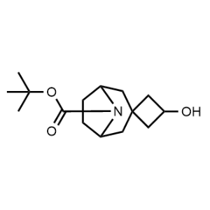 tert-Butyl 3'-hydroxy-8-azaspiro[bicyclo[3.2.1]octane-3,1'-cyclobutane]-8-carboxylate|CS-1364856
