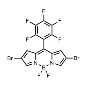 2,8-Dibromo-5,5-difluoro-10-(perfluorophenyl)-5H-4λ4,5λ4-dipyrrolo[1,2-c:2',1'-f][1,3,2]diazaborinine|CS-1364963